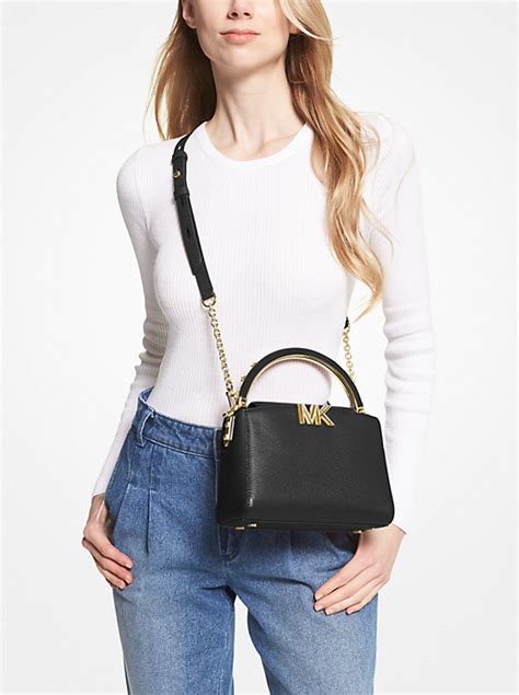 karlie small leather crossbody bag